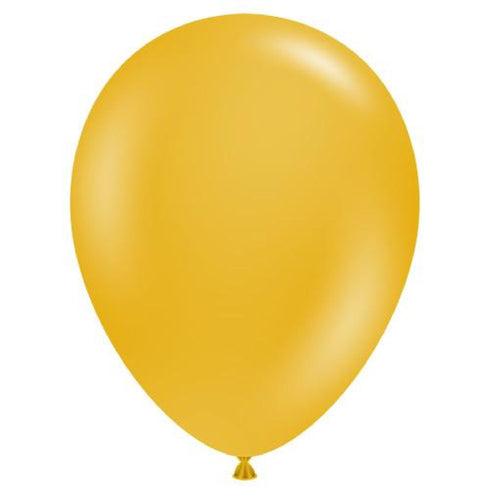 Mustard Yellow | 11 INCH | Tuftex Latex Balloons