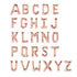 Rose Gold Letter E Balloons | 16 INCH
