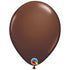 Chocolate Brown | 16 Inch | Qualatex Latex Balloons | Package 6