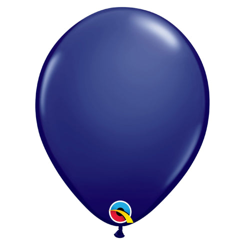 Navy Blue | 16 INCH | Qualatex Latex Balloons | Package 6
