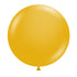 Mustard Yellow | 24 INCH | Tuftex Latex Balloons | Each