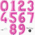 Fuchsia Pink Number 2 Balloons | 26 INCH