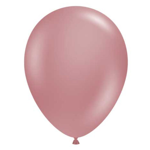 Canyon Rose | 5 INCH | Tuftex Latex Balloons | Package 10