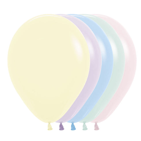 Matte Pastel Pink | 5 Inch | Sempertex (Betallatex) Latex Balloons | Package 10