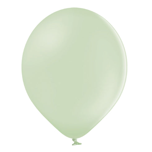 Pastel Kiwi Cream Green Latex Balloons | 12 INCH | Belbal