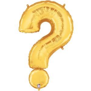 40 INCH | Gold Number Balloons