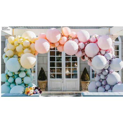 Pastel Matte Chalk Latex Balloon Garland Kit