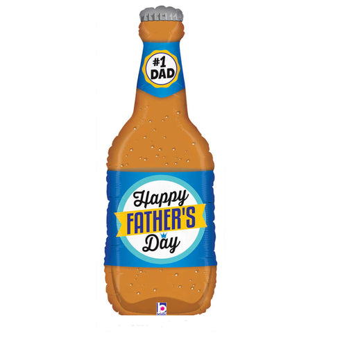 Dad Beer Bottle Balloons | Happy Father's Day | 34 INCH