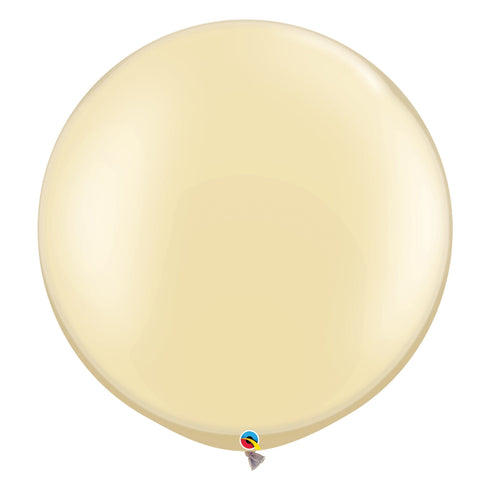 Pearl Ivory Latex Balloons | 30 Inch | Qualatex