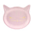 Pretty Pink Cat Paper Party Plates | Set 6