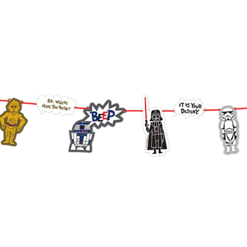 Star Wars Party Paper Banner