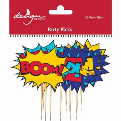 Super Hero Party Picks | Set 24