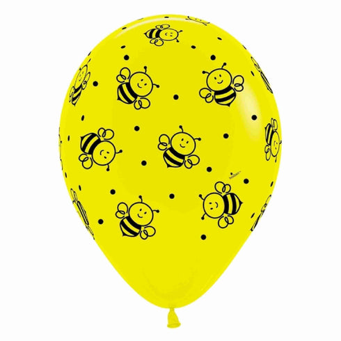 Bee Latex Balloons | Package 6