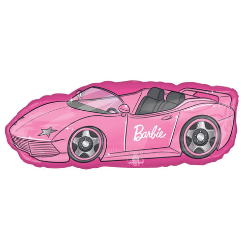 Barbie Pink Convertible Car Foil Balloons | 39 Inch