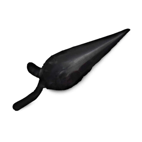 Black Starburst Foil Balloon | 27 Inch and 40 Inch | Air Fill Only