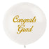 Congrats Grad Latex Balloons | Personalizable