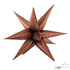Satin Copper Bronze Starburst Foil Balloon | 27 Inch and 40 Inch | Air Fill Only