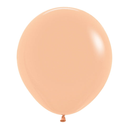 Deluxe Peach Blush | 18 Inch | Sempertex (Betallatex) Latex Balloons | Package 6