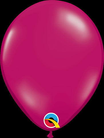 Jewel Magenta Latex Balloons | 16 INCH (40cm) | Package 6