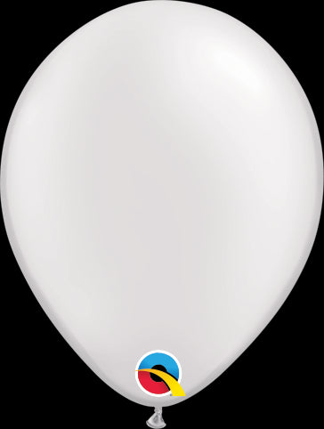 Pearl White | 16 INCH | Qualatex Latex Balloons | Package 6
