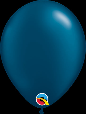 Pearl Midnight Blue Latex Balloons | 5 INCH (13cm) | Package 10