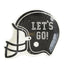 Football Helmet Shaped Paper Party Plates | Package 8