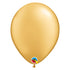 Gold Latex Balloons | 11 INCH | Qualatex | Package 10