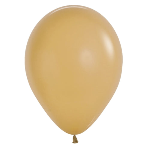 Deluxe Latte Light Brown | 5 INCH | Sempertex (Betallatex) Latex Balloons | Package 10