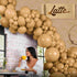 Deluxe Latte Light Brown | 18 INCH | Sempertex (Betallatex) Latex Balloons | Package 6