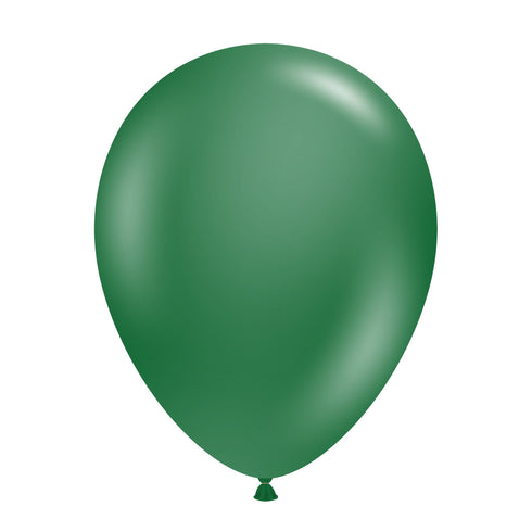 Metallic Forest Green | 11 INCH | Tuftex Latex Balloons | Package 10