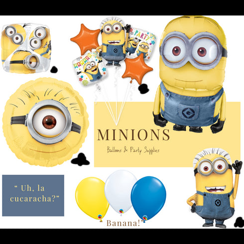 Minion Airwalker Balloons | Dave | 43 INCH
