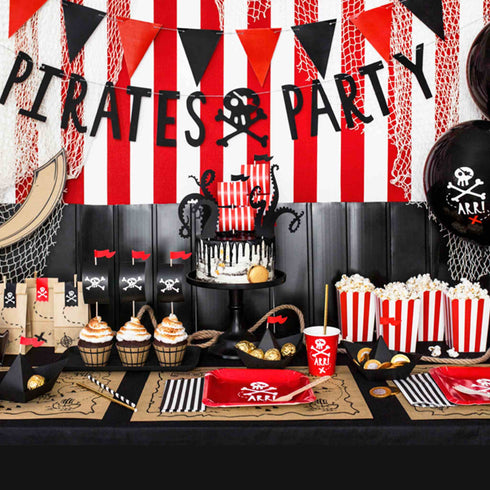 Pirate Party Paper Placemats | Set 6