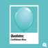 Caribbean Blue Teal | 16 Inch | Qualatex Latex Balloons | Package 6