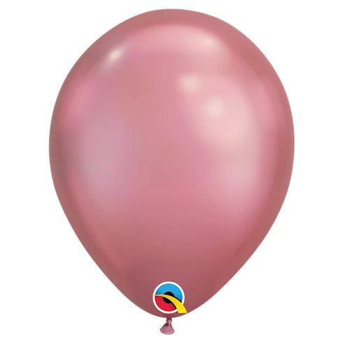 Mauve Chrome Latex Balloons | 11 INCH | Qualatex
