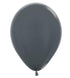 Graphite Metallic Latex Balloons | 5 INCH | Package 10