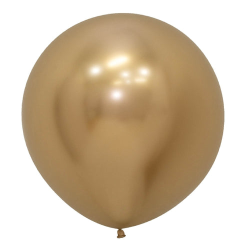 Reflex Gold | 18 INCH | Sempertex Latex Balloons | Package 6