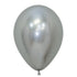 Reflex Silver | 11 Inch | Sempertex (Betallatex) Latex Balloons | Package 10