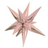 Metallic Rose Gold Starburst Foil Balloon | 27 Inch and 40 Inch | Air Fill Only