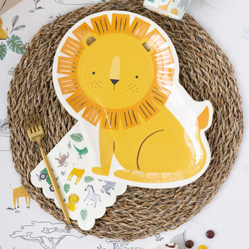 Safari Animal Print Paper Party Napkins | Package 18