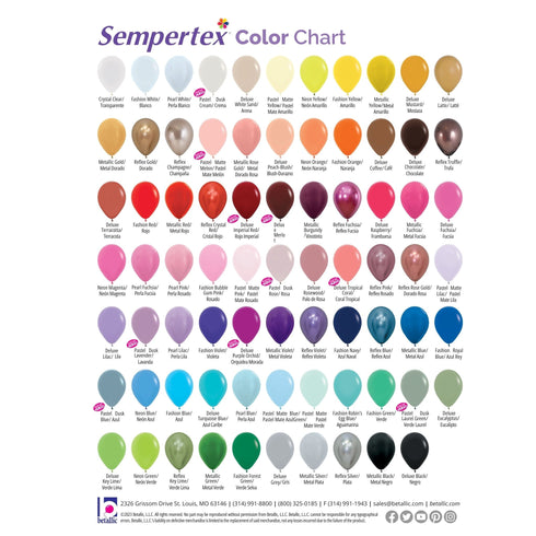 Grab and Go Latex Balloon Garlands | Choose Your Colors and Size | Delivery Utah & Pick Up