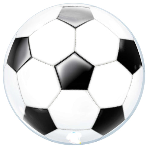 Soccer Ball Bubble Balloons | 22 INCH