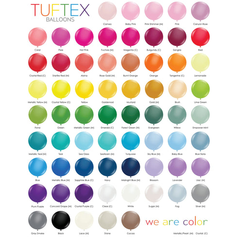 Mustard Yellow | 24 INCH | Tuftex Latex Balloons | Each