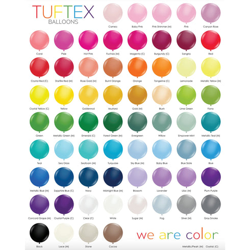 Lace | 5 INCH | Tuftex Latex Balloons | Package 10