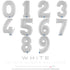 Number Balloons | White | 40 INCH